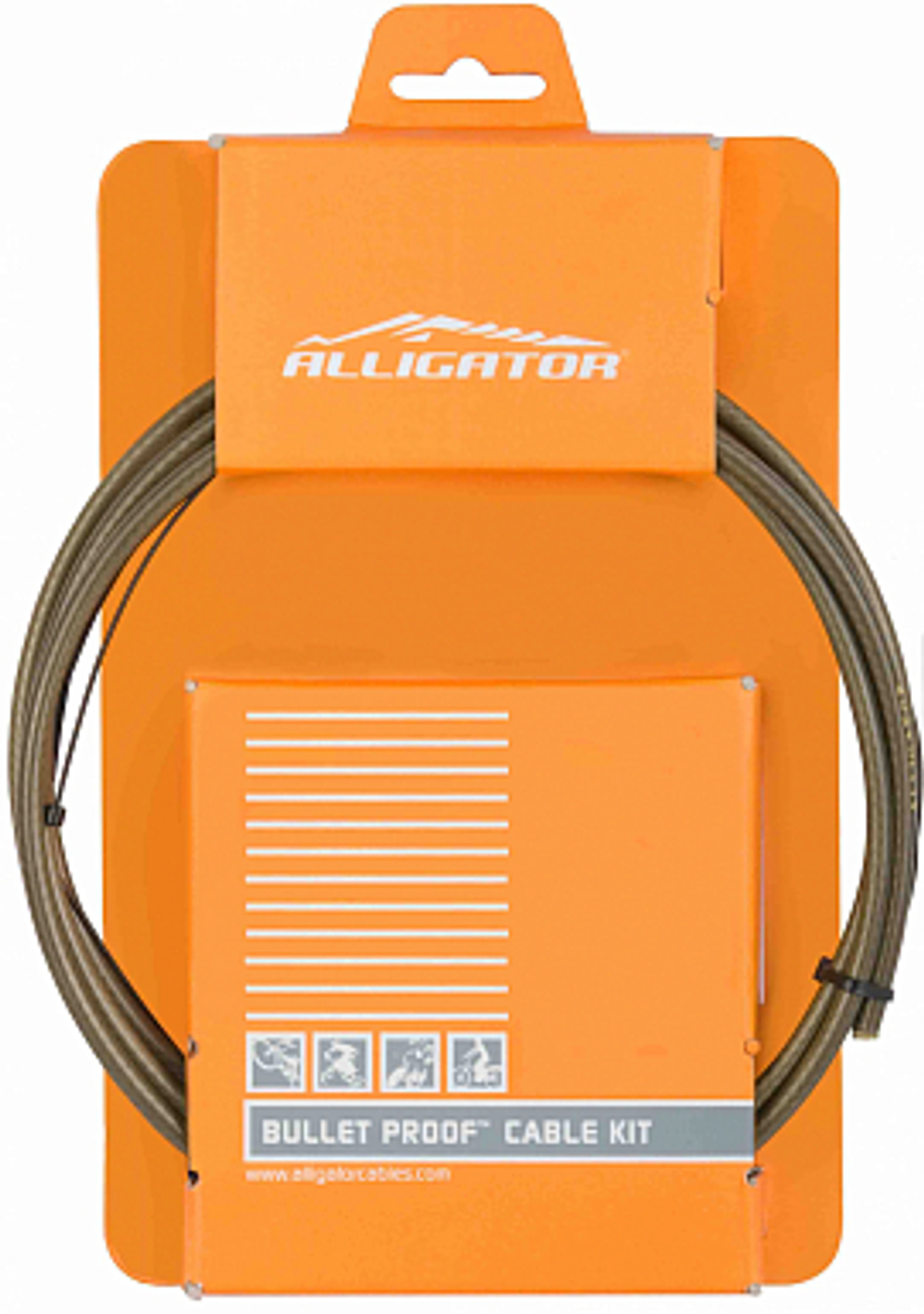 Комплект тросов переключения скоростей с оболочкой и наконечниками LY-KSPTS ALLIGATOR