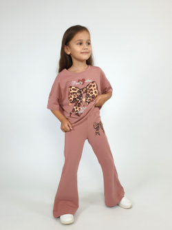 02-149-5 Комплект для девочки (джемпер+ брюки)