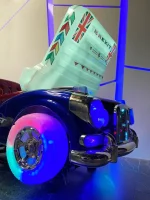 Автомат качалка с видео игрой «Ретромобиль»