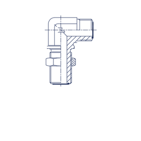 Соединение PD90 D10 ORFS 11/16