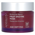 Andalou Naturals, биоактивная ягодная маска с фруктовыми ферментами, омолаживающая, 50 г (1,7 унции)