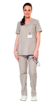 Костюм женский "Аура" (серый)