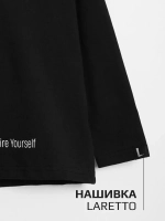 Школьный лонгслив оверсайз для мальчика