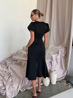 Платье Black rose черный