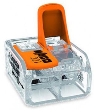 Клемма Wago 221-612 2-проводная соединительная