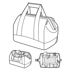 Сумка Reisenthel Allrounder M zebra MS1032