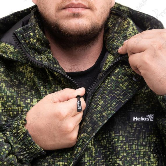 Костюм охотника зимний Сентелек Комфорт, цв.зеленый пиксель р.44-46/170-176 Helios