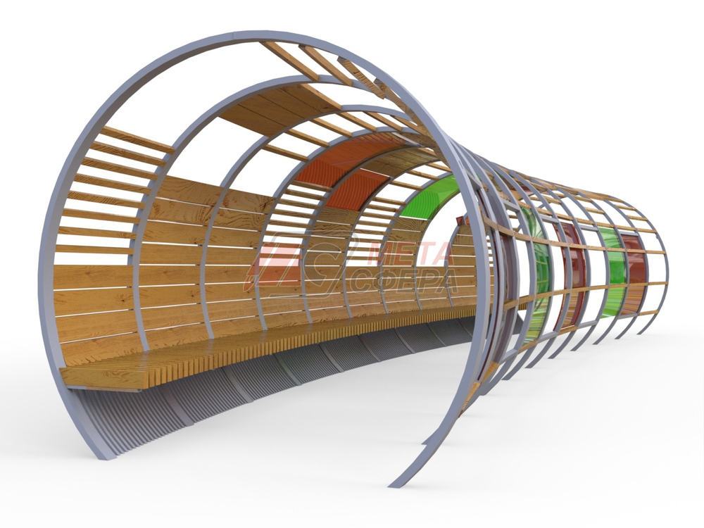 Беседка Тоннель