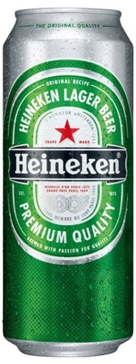 Пиво Хайнекен / Heineken 0.5 - банка