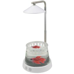 ULT-P36-3W-4000K+SPSB IP40 WHITE Светильник для растений светодиодный. с подставкой и декоративной емкостью. Белый свет4000K + cпектр для рассады и цветения. TM Uniel