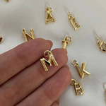 4344-A Подвеска "Буква" A, 10 мм, позолота