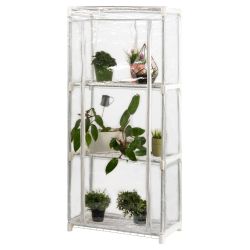 Теплица GREEN APPLE GA-House-3x-frame 3 яруса 1250х590х300 мм | Теплица