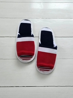 Тапочки в полоску открытые вар.7