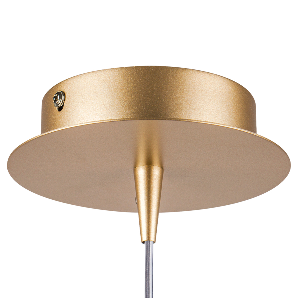 808033 Подвес FORMA 1х10W (led) E14 ШАМПАНЬ/КОНЬЯК