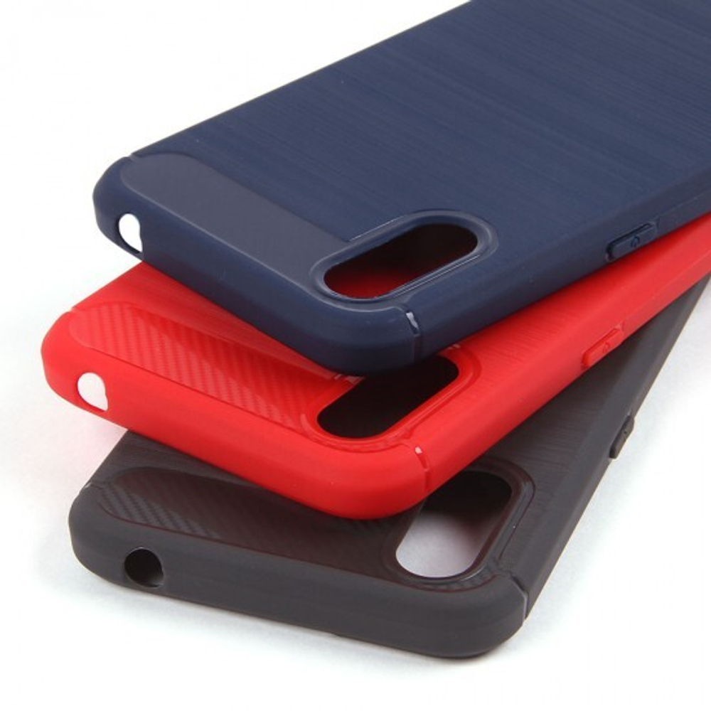 Противоударный чехол для Samsung Galaxy A01, 009508 Красный