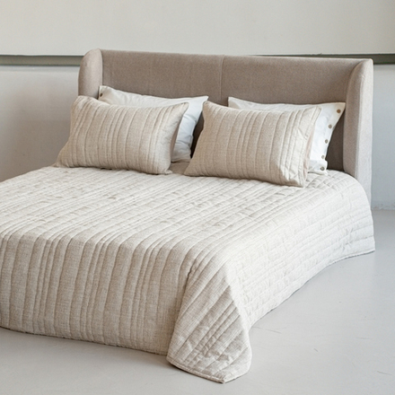 Покрывало стеганое АССТЕР (арт. BL02-460-02) - бежевое