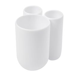 Стакан для зубных щеток Touch, белый