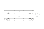 Светильник LED Diora LPO/LSP 47/6700 прозрачный 6700лм 47Вт 4000K IP65 0.95PF