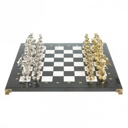 Шахматы "Восточные" доска 40х40 см мрамор фигуры металл G 122623