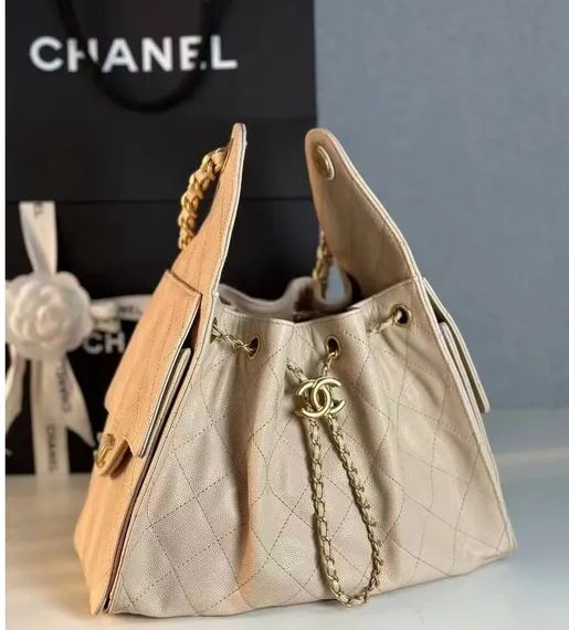Сумка Chanel 25 small, бежевый