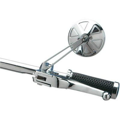 Зеркало круглое хромированное DS302155