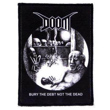 Нашивка Doom Bury The Debt Not The Dead (767)