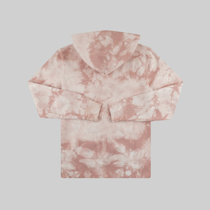 Толстовка мужская HUF Broadcast Tie-Dye артикул:PF00386 CORAL - купить в магазине Дайс