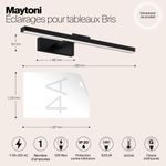 Подсветка Maytoni MIR008WL-L12B4K