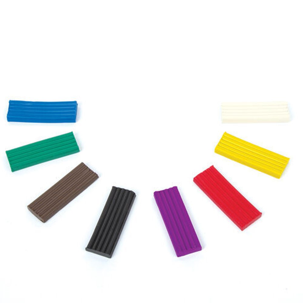 Пластилин классический ЮНЛАНДИЯ "ВЕСЕЛЫЙ ШМЕЛЬ", 8 цветов, 120 г, СО СТЕКОМ, 105720