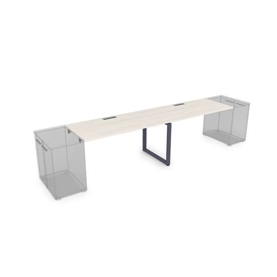 СДТЛ-О.994 Стол системы БЕНЧ,линейный на 2 рабочих места, приставной (3200*900*750)