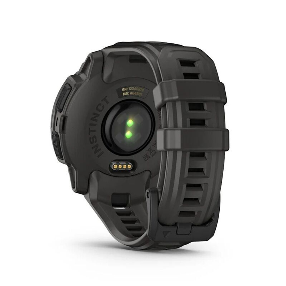 Умные часы Garmin INSTINCT E 45 мм BLACK Charcoal Band