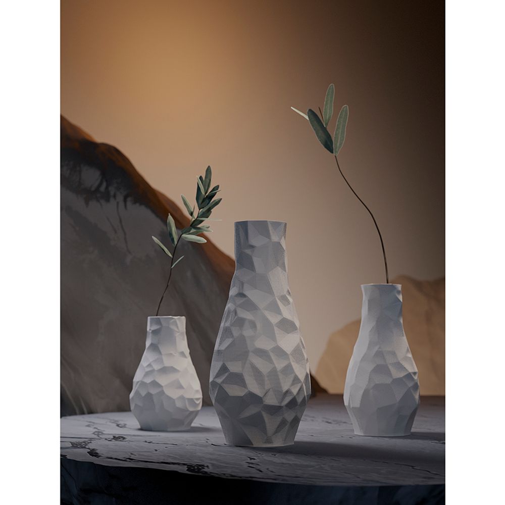 Ваза для сухоцветов Printed Art, Stone, 42 см