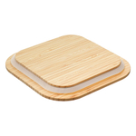 Контейнер для запекания и хранения eco store с крышкой из бамбука, 1100 мл