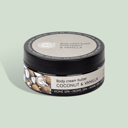 Home SPA Крем-баттер для тела Кокос и ваниль 200 гр
