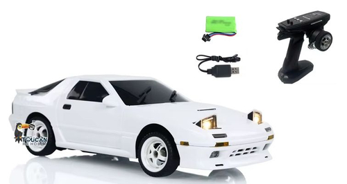Радиоуправляемая машина для дрифта LD RC масштаб 1:18 2WD 2.4G RX-7 1802-White , модель с гироскопом