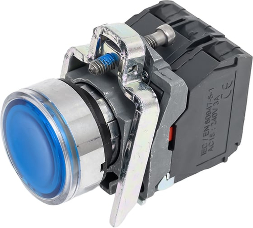 Кнопочный переключатель Schneider Electric XB4BW36B5=ZB4BW0B15+ZB4BW363