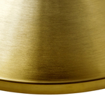 Кофейный столик Secret диам.40см x 54см, серый мрамор, металл, керамика