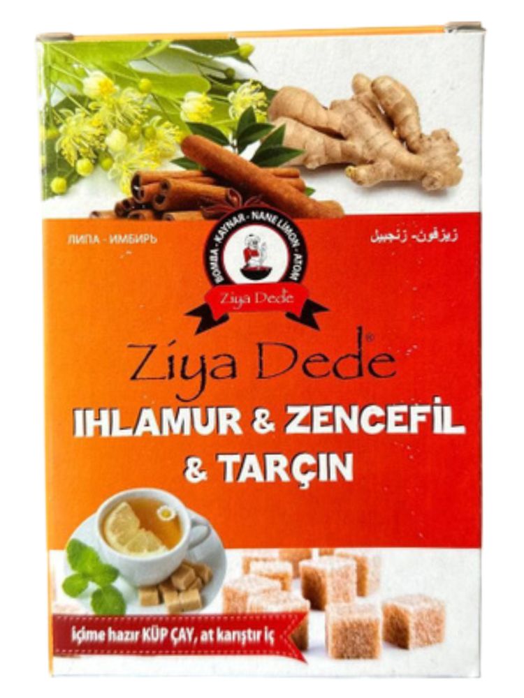 Чай Ziya Dede с липой, имбирем, корицей 150 г x 2 шт