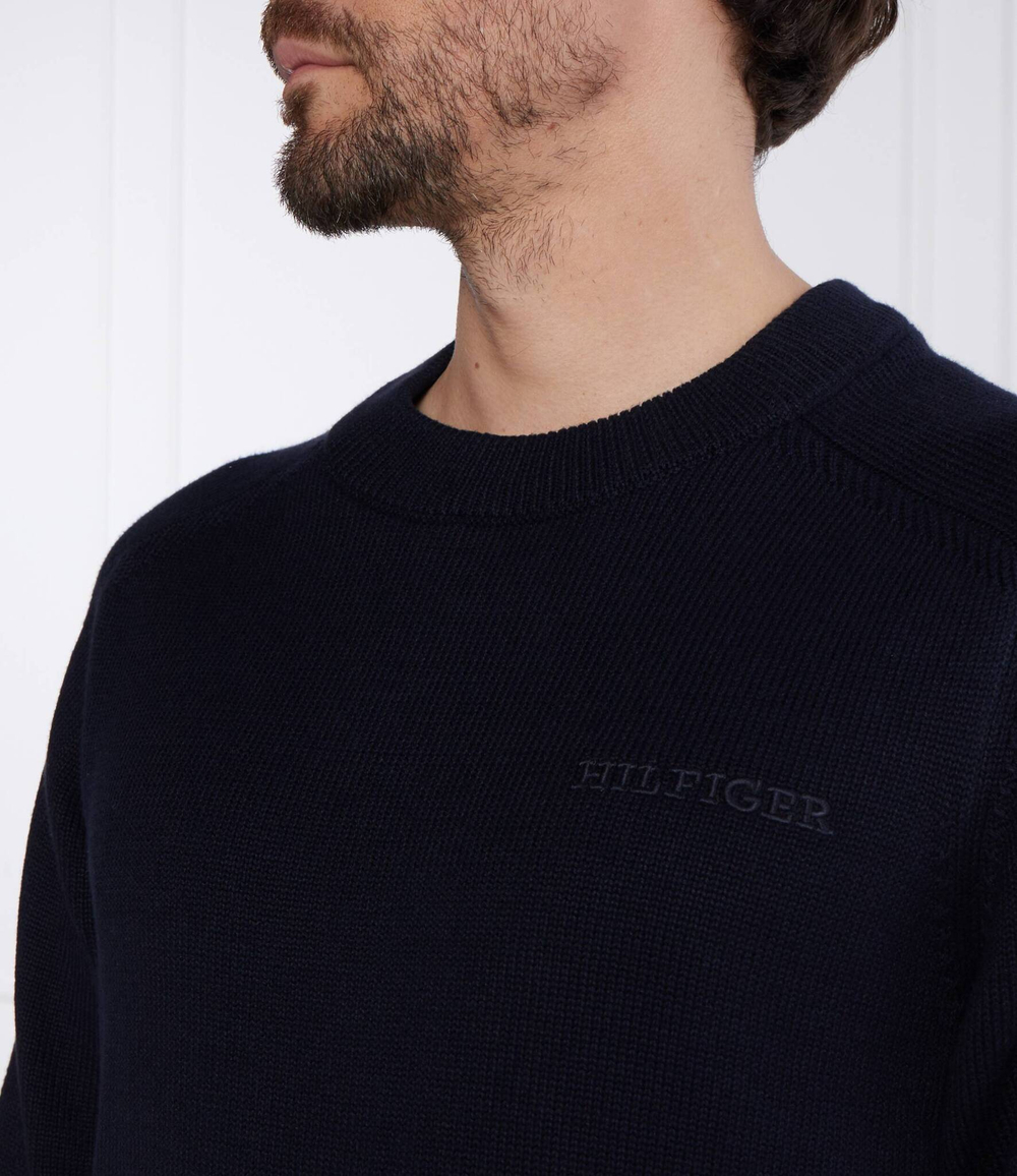 Свитер Tommy Hilfiger - темно-синий(MW0MW33134)