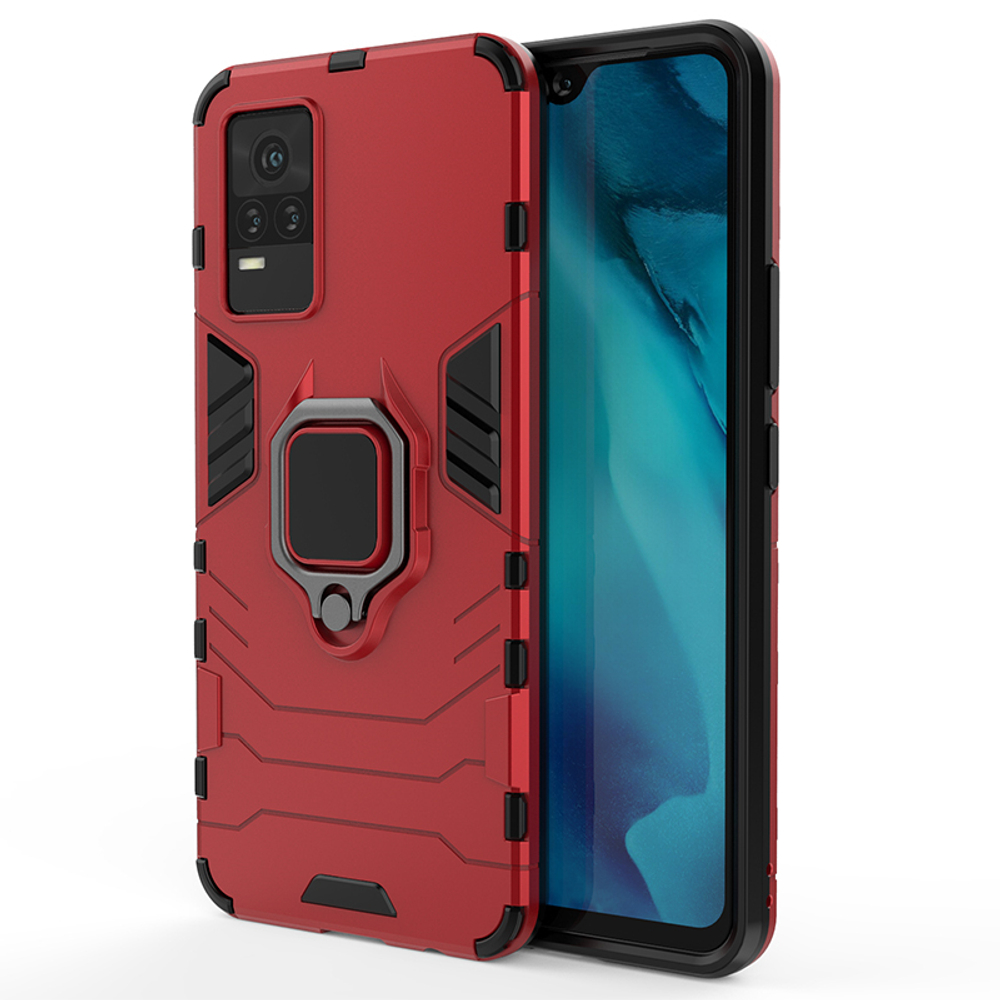 Противоударный чехол с кольцом Panther Case для Vivo V21e