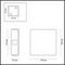 Настенный светодиодный светильник Odeon Light Hightech Vista 4259/8WL