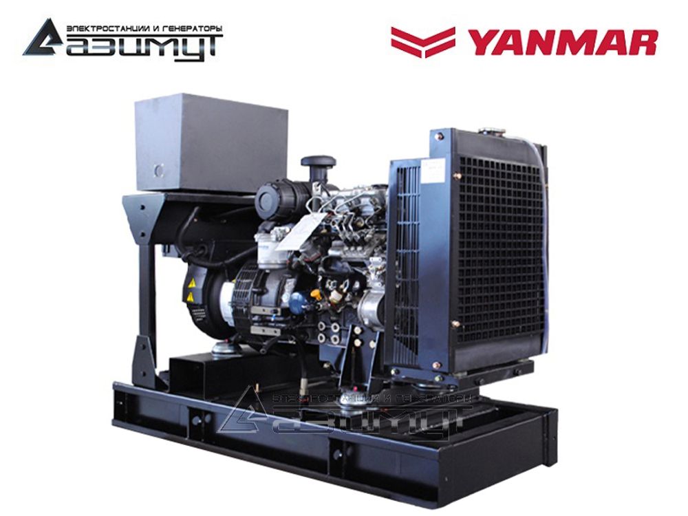 Дизельный генератор Азимут АДС-7-230-РЯ2 Yanmar однофазный с автозапуском