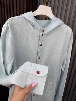 Рубашка с капюшоном Kiton