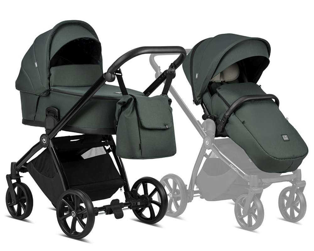 Детская коляска Tutis Mio Plus Thermo 2 в 1 1252240 Pacific green