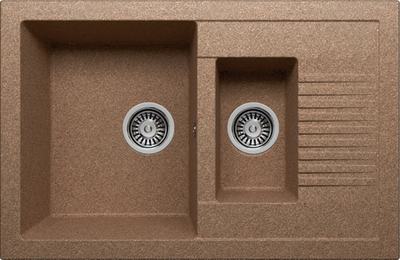 Мойка POLYGRAN F-21 терракот №307