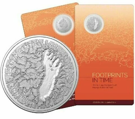 Австралия 20 центов, 2021 След Мунго