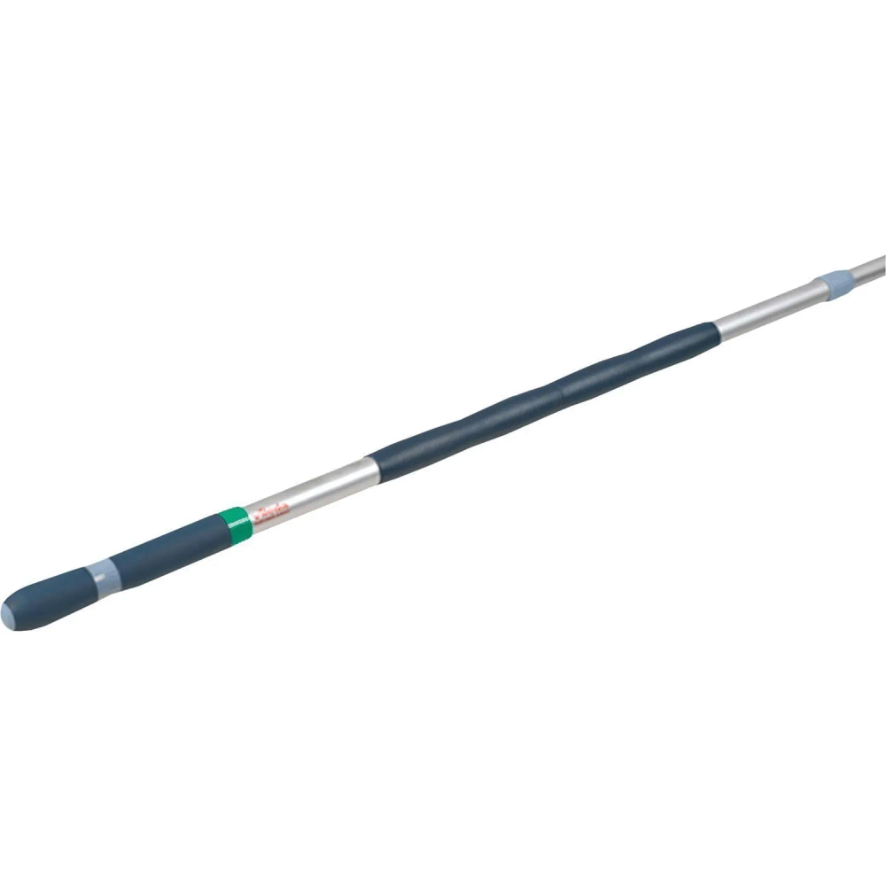 Рукоятка (ручка) для инвентаря Vileda Professional 100-180 см алюминий d22 мм синяя (телескопическая, с отверстием для сквозного крепления)
