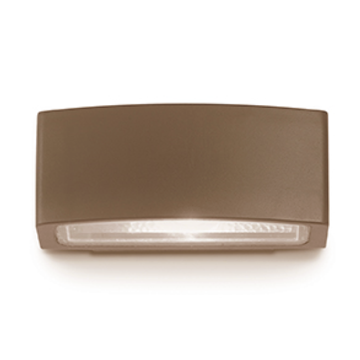 Уличный настенный светильник Ideal Lux Andromeda AP1 Coffee 163536