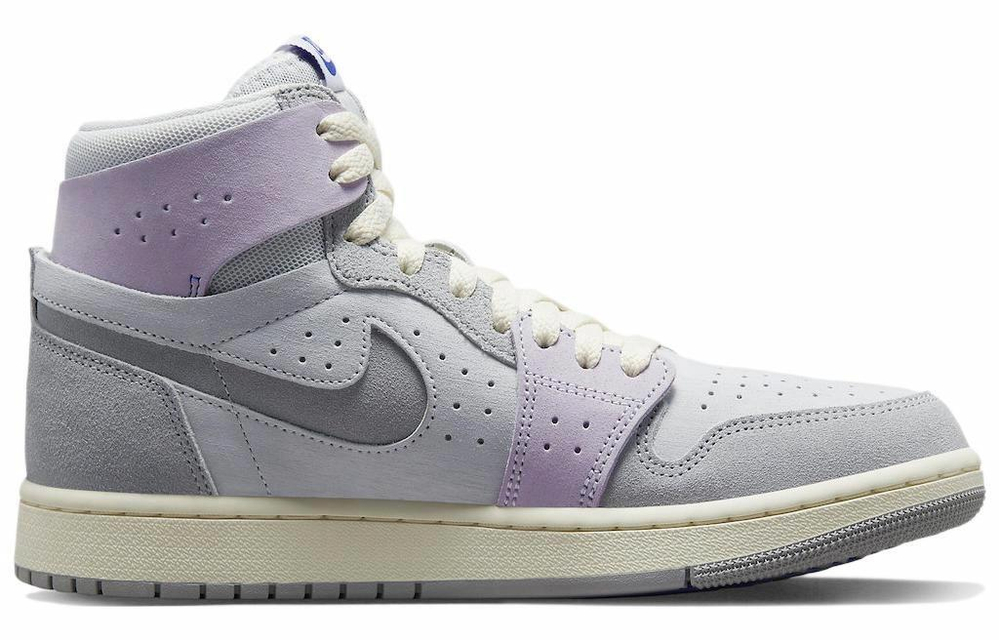 Кроссовки Jordan Air Jordan 1 High Zoom Cmft 2 "Light Smoke Grey And Barely Grape" (Женская размерная сетка)