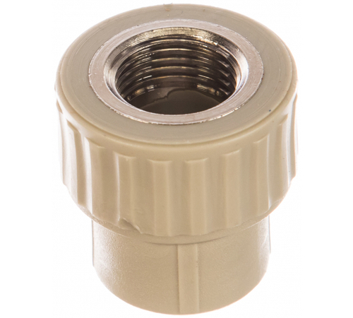 Муфта комб.вн.резьба 20*1/2" серый 10933